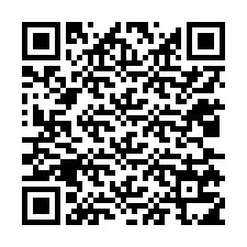 QR-code voor telefoonnummer +12035715422