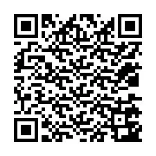 Codice QR per il numero di telefono +12035743809