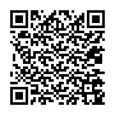 QR-код для номера телефона +12035745883