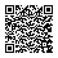 QR-код для номера телефона +12035746472