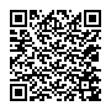 QR kód a telefonszámhoz +12035747779