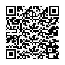 Codice QR per il numero di telefono +12035820587