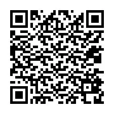 QR Code สำหรับหมายเลขโทรศัพท์ +12035828643