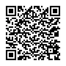 QR код за телефонен номер +12035828644