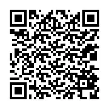 Codice QR per il numero di telefono +12035828655