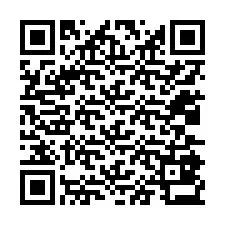 Codice QR per il numero di telefono +12035833873