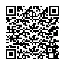 QR-code voor telefoonnummer +12035840254