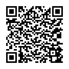 QR-код для номера телефона +12035842430