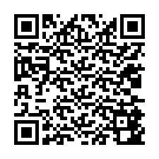 Código QR para número de teléfono +12035842432