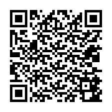 QR-code voor telefoonnummer +12035842437