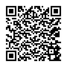 QR-Code für Telefonnummer +12035842439