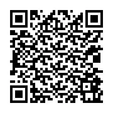 Kode QR untuk nomor Telepon +12035861360