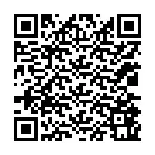 QR код за телефонен номер +12035861361