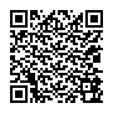 QR-Code für Telefonnummer +12035862474