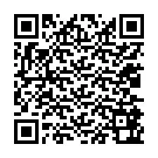 Kode QR untuk nomor Telepon +12035862476