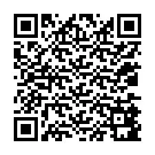 Código QR para número de teléfono +12035881418