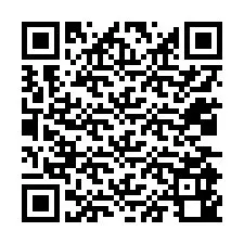 QR код за телефонен номер +12035940393