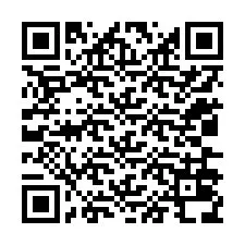 QR код за телефонен номер +12036038834