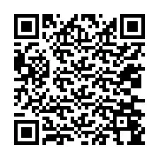 QR-code voor telefoonnummer +12036044333