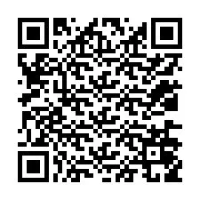 QR-code voor telefoonnummer +12036059909