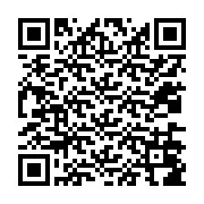 Kode QR untuk nomor Telepon +12036086803