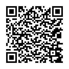 QR код за телефонен номер +12036087865