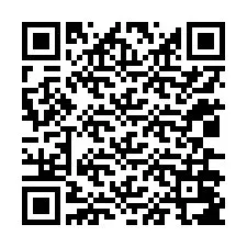 QR-code voor telefoonnummer +12036087870