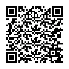 QR код за телефонен номер +12036087874