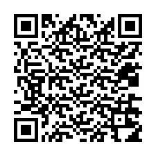 QR-koodi puhelinnumerolle +12036214843