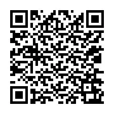 QR-koodi puhelinnumerolle +12036263968