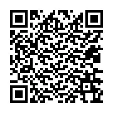 QR-koodi puhelinnumerolle +12036264527