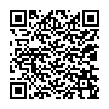 QR код за телефонен номер +12036264528