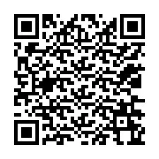 QR-koodi puhelinnumerolle +12036264529