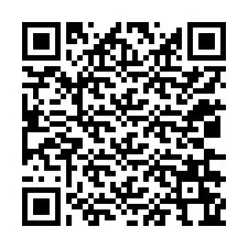 QR-koodi puhelinnumerolle +12036264534