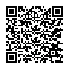 QR-koodi puhelinnumerolle +12036276739