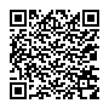 QR-koodi puhelinnumerolle +12036318744