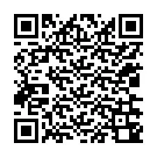 QR код за телефонен номер +12036340024