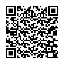 Código QR para número de telefone +12036340025