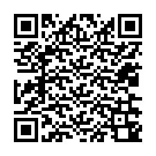 QR-koodi puhelinnumerolle +12036340027