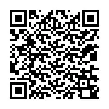 QR Code สำหรับหมายเลขโทรศัพท์ +12036340411