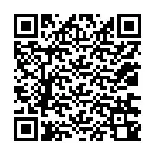 QR-koodi puhelinnumerolle +12036340609