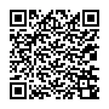 QR код за телефонен номер +12036340610