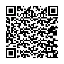 Kod QR dla numeru telefonu +12036341233