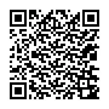 Código QR para número de telefone +12036342255