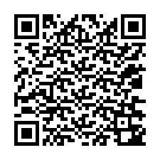 Kod QR dla numeru telefonu +12036342258