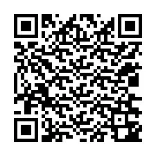 QR код за телефонен номер +12036342264