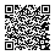 Codice QR per il numero di telefono +12036342267