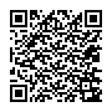 QR код за телефонен номер +12036343657