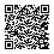 QR-koodi puhelinnumerolle +12036343663