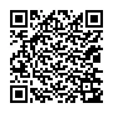 Kode QR untuk nomor Telepon +12036343665